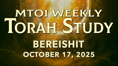Bereishit | Genesis 1:1 - 6:8 | MTOI Torah Study