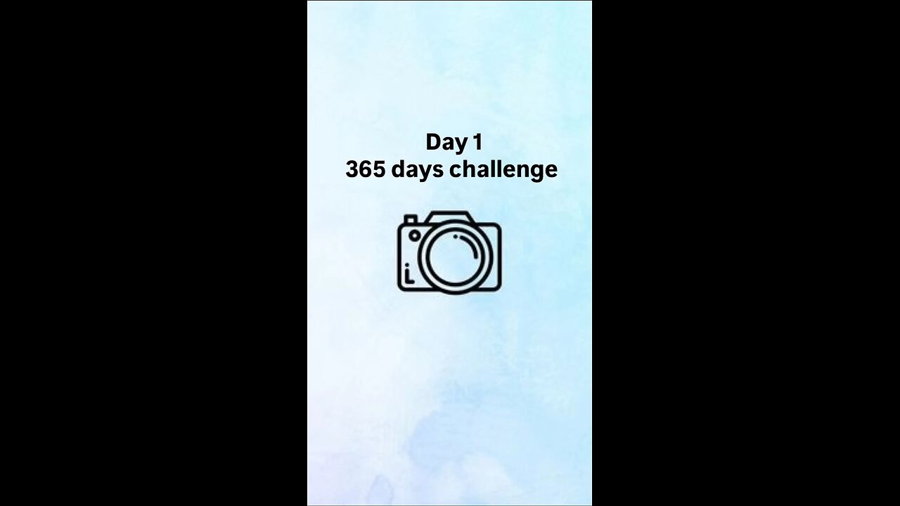 day 1 365 days challenge