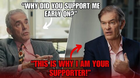 'Big Thinkers Out Of Being Heard' - Dr. Oz On Why He Supported Jordan Peterson