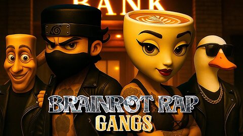BRAINROT RAP - GANGS (Ballerina Cappucina x Cappucino Assasino) | Official Music Video