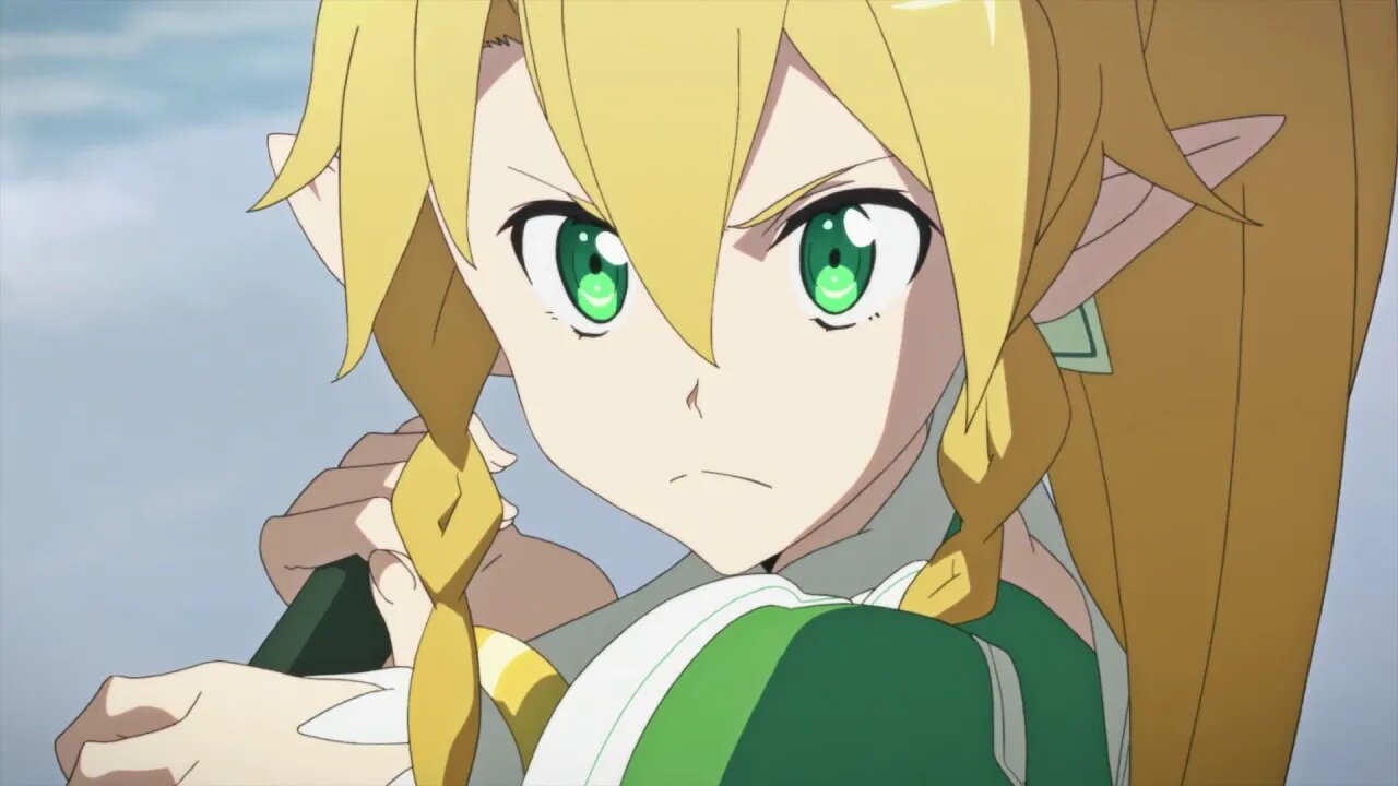 Sword Art Online - Leafa vs Kirito