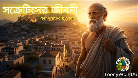 সক্রেটিসের জীবনী | Socrates Biography in Bangla | Full | Father of Western Philosophy | ToonyWorldAi