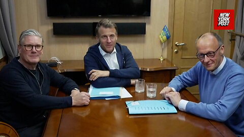 Macron says wild cocaine conspiracy surrounding European leaders traveling to Ukraine is 'Fake news'