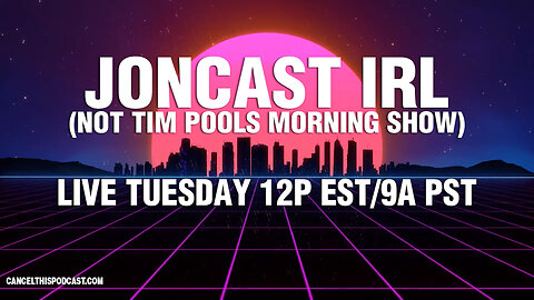 CTP Morning Show At Noon S01E01: JONCAST IRL (NOT TIM POOLS MORNING SHOW)