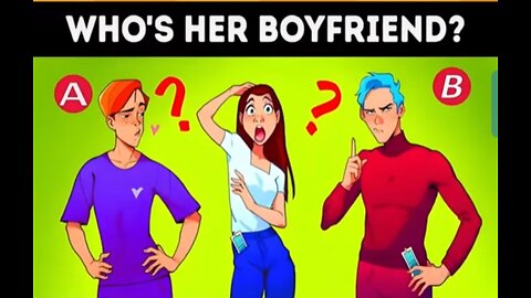 Can You Find Her Real Boyfriend? 💘 Only Sharp Eyes Will Win!