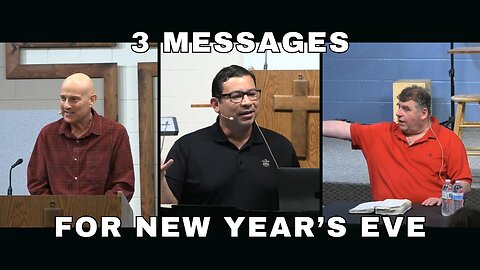3 Messages for the New Year