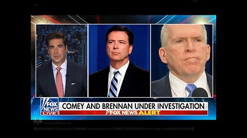 🚨BREAKING: FBI launches CRIMINAL investigation into COMEY & BRENNAN for roles in the RUSSIA HOAX