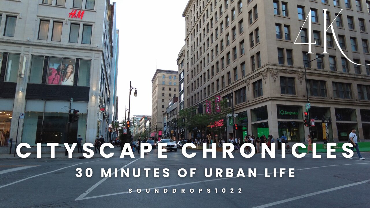 Cityscape Chronicles: 30 Minutes of Urban Life