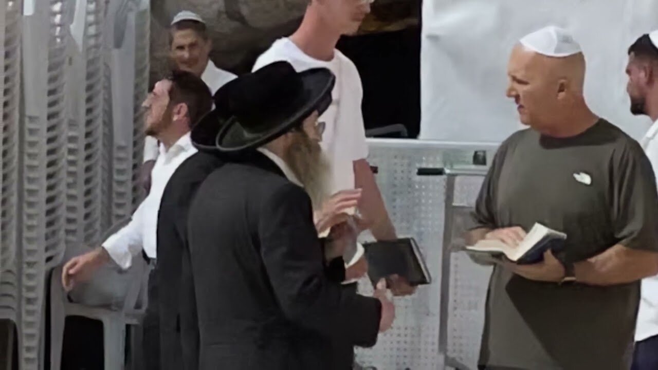 The Shield of Zion Outreach - Messianic Rabbi Zev Porat Preaches