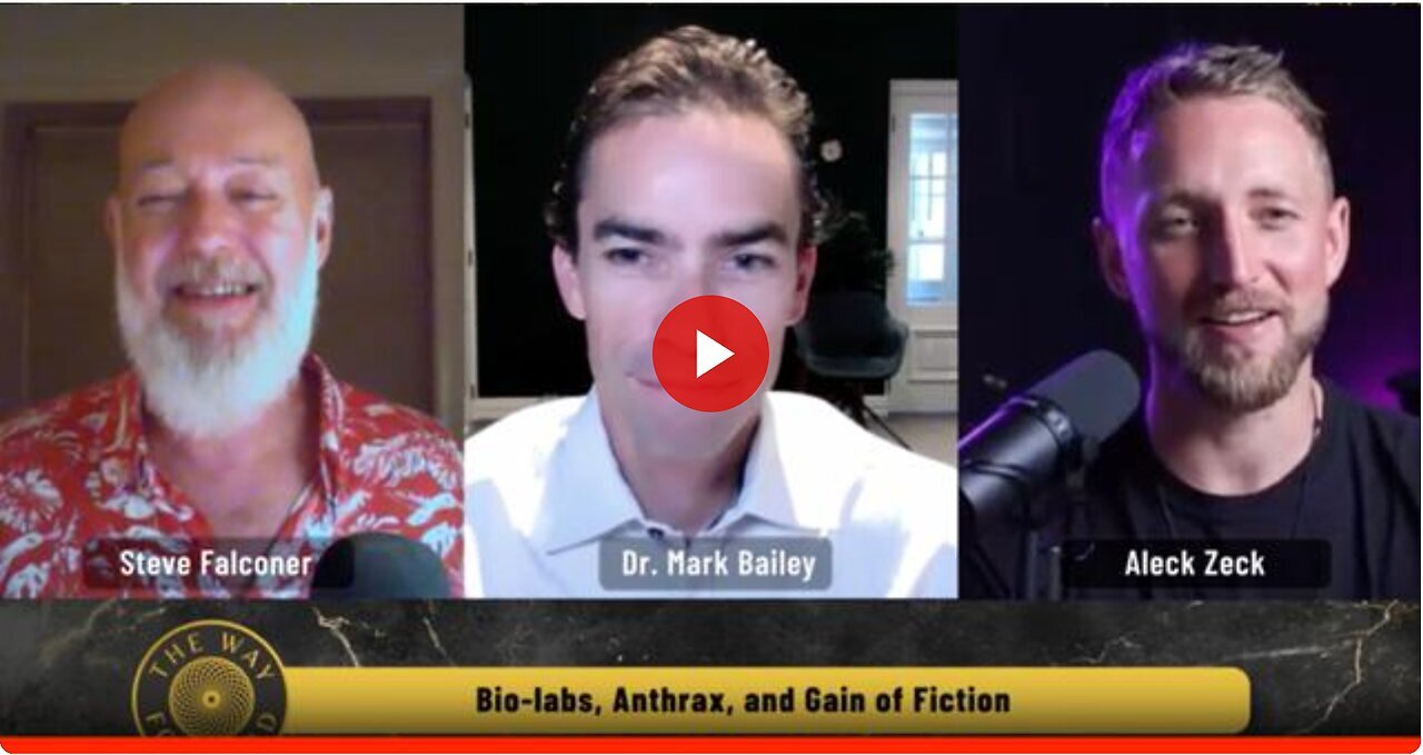 "Bio-labs, Anthrax, and Gain of Fiction: A Discussion with Dr. Mark Bailey & Steve Falconer"