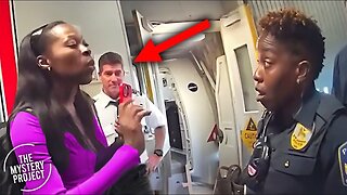 Pilot Holds Back Laughter As Passenger Gets Tased