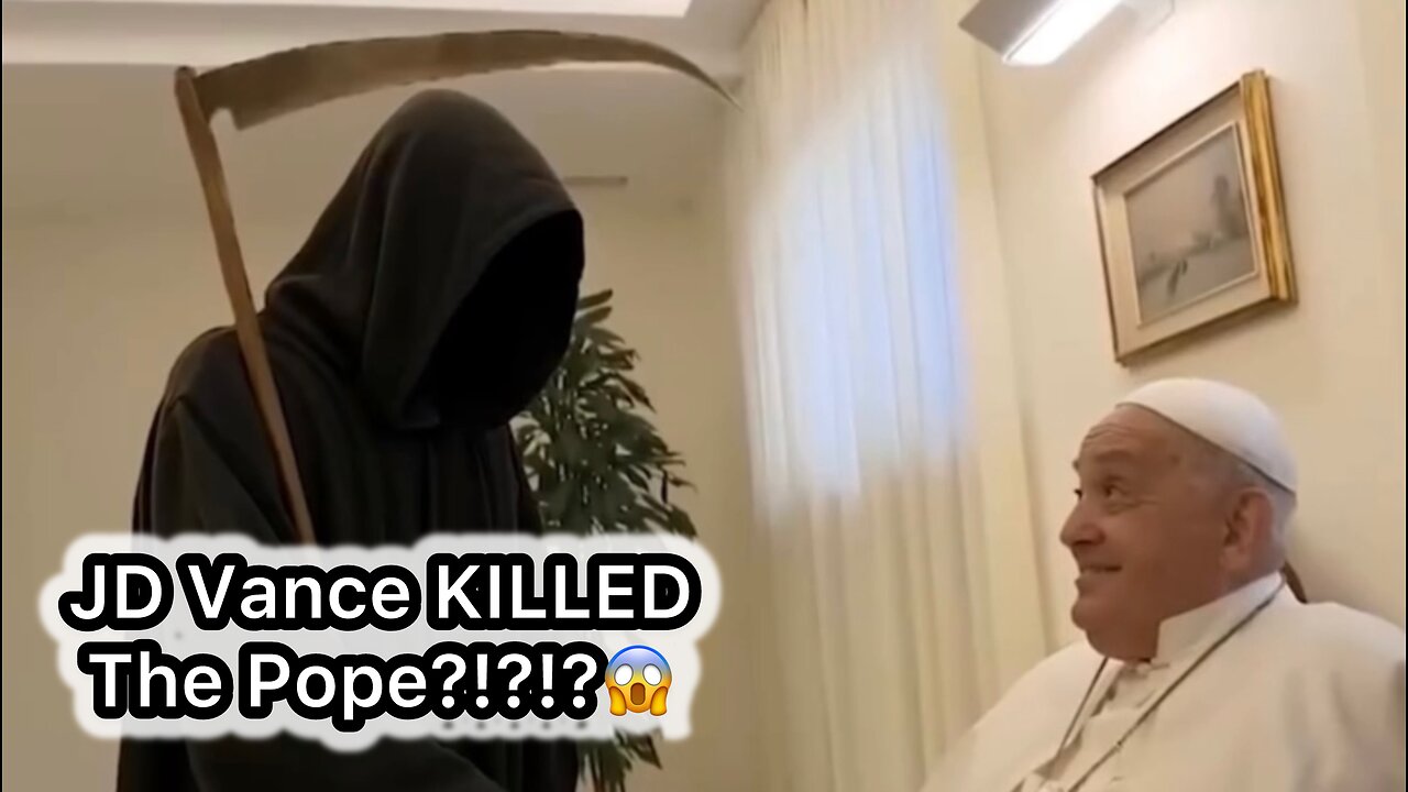 JD Vance KILLED The Pope?!?!?