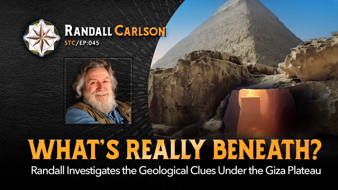 #045 What Are The Structures Beneath The Great Pyramids in Giza? Squaring the Circle: A Randall Carlson Podcast
