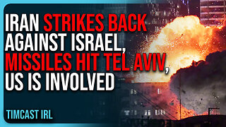 Iran STRIKES BACK Against Israel, Missiles Hit Tel Aviv, US Is INVOLVED