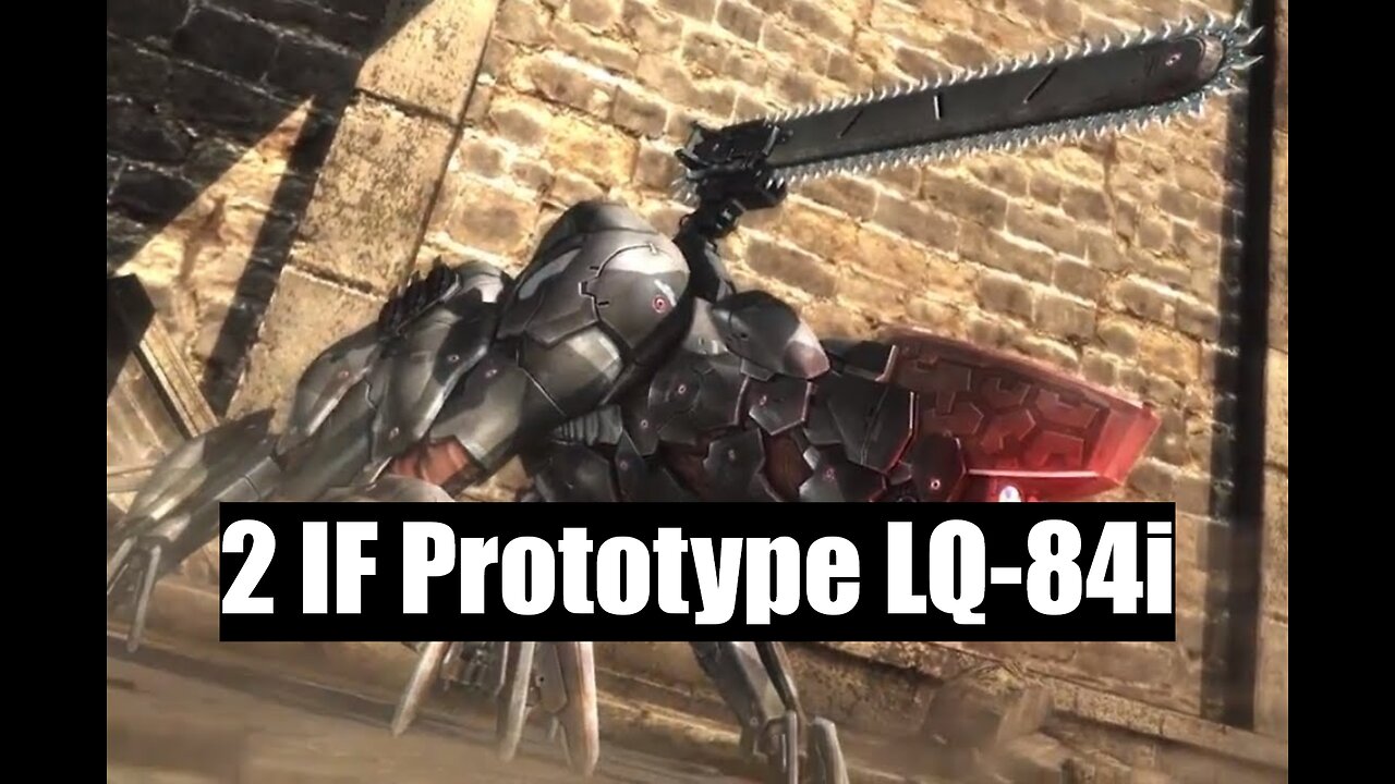 Metal Gear Rising Revengeance - IF Prototype LQ-84i (2)