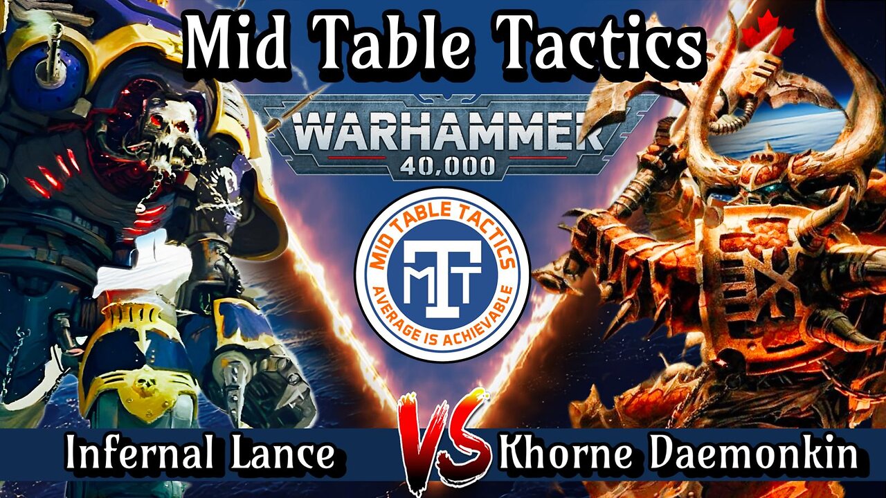 Warhammer 40k Battle Report: Chaos Knights Vs World Eaters