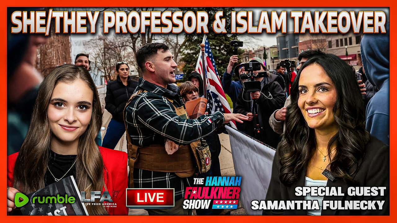 SHE/THEY PROFESSOR & ISLAM TAKEOVER| LIVE WITH HANNAH FAULKNER 12.5.25 4PM