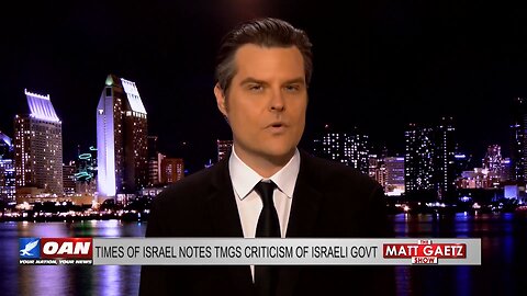 Former Rep. Matt Gaetz Nails It