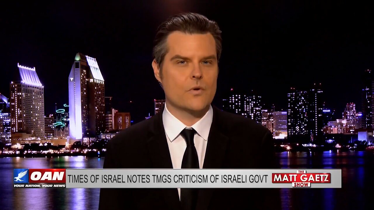 Former Rep. Matt Gaetz Nails It