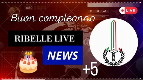 SPECIALE: BUON COMPLEANNO RIBELLE LIVE NEWS! 5 anni insieme + NEWS E CAZZARI DEL WEBBE