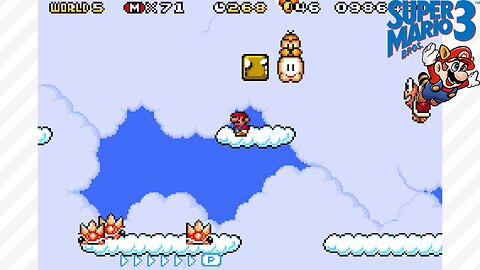 Super Mario Advance 4 “Clouds and Ice Crystals”