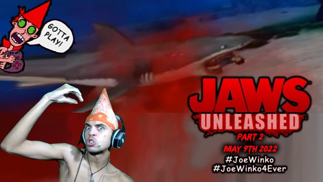Jaws Unleashed (Part 2) - PS2 Gaming Livestream (May 9th 2022) - Joe Winko