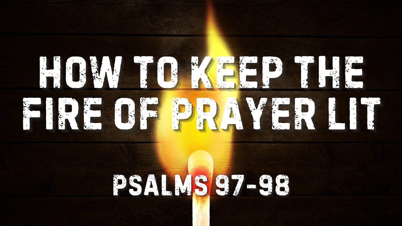 How To Keep The Fire Of Prayer Lit | Pastor Shane Idleman