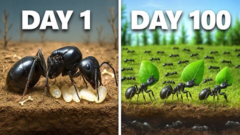 Simulating an Ant Colony For 100 Days