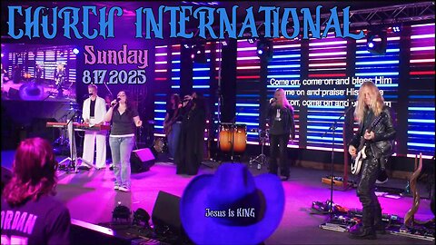 Robin D Bullock, Pastor Robin 8.17.2025 - Church International - Sunday Celebration!