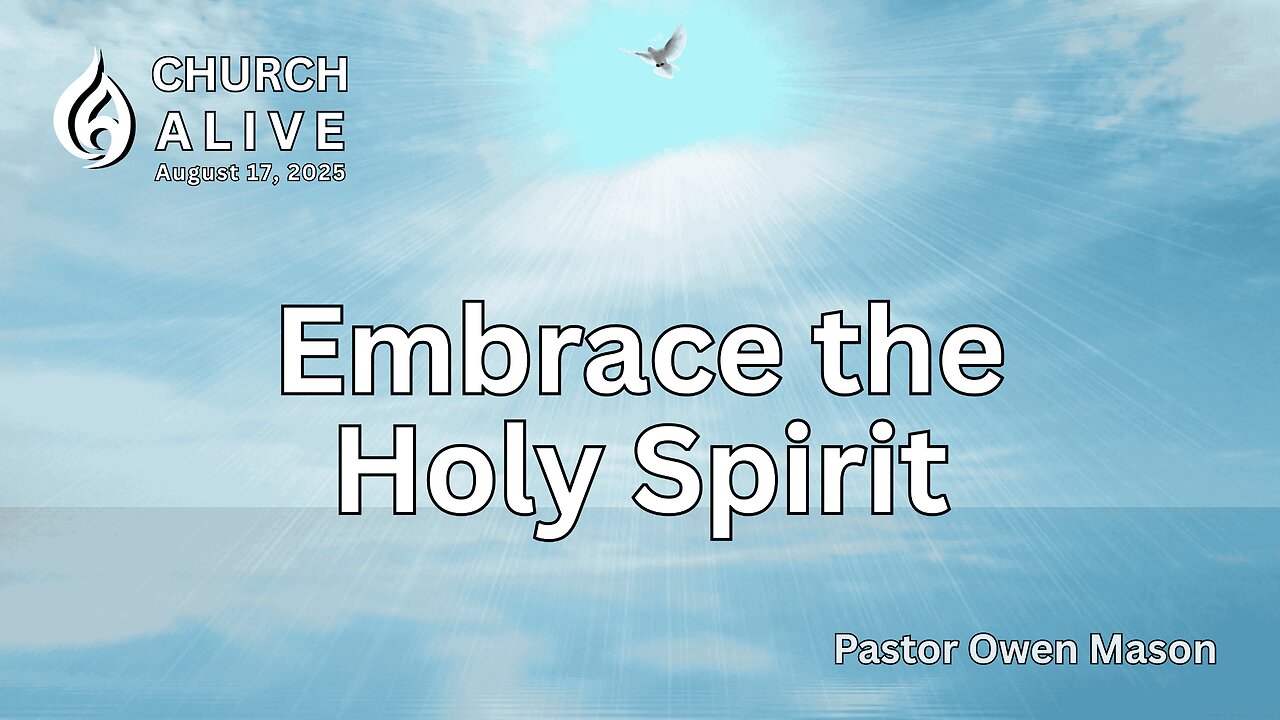 Embrace the Holy Spirit
