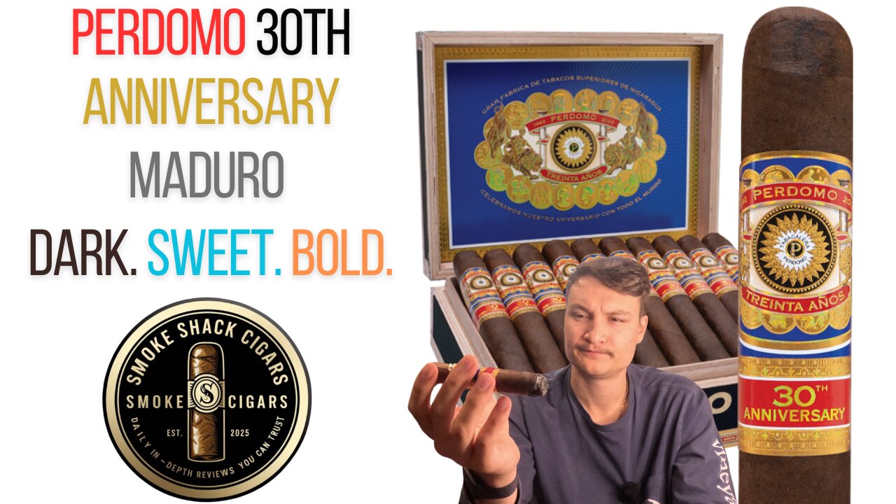 Perdomo 30th Anniversary Maduro Review | A Bold Celebration of 15-Year Flavor