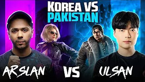 Arslan vs Ulsan: Pakistan vs Korea Showdown 🔥 | Tekken 8 Battle of Legends!
