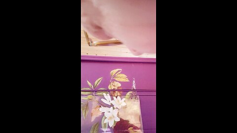 Tutoriel de relooking meuble etape 3 (pose transfer )