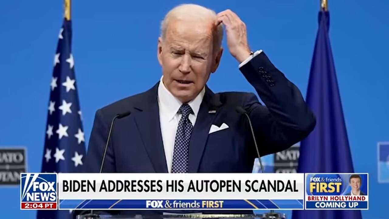 Biden breaks silence on autopen scandal as KJP issues STUNNING reversal