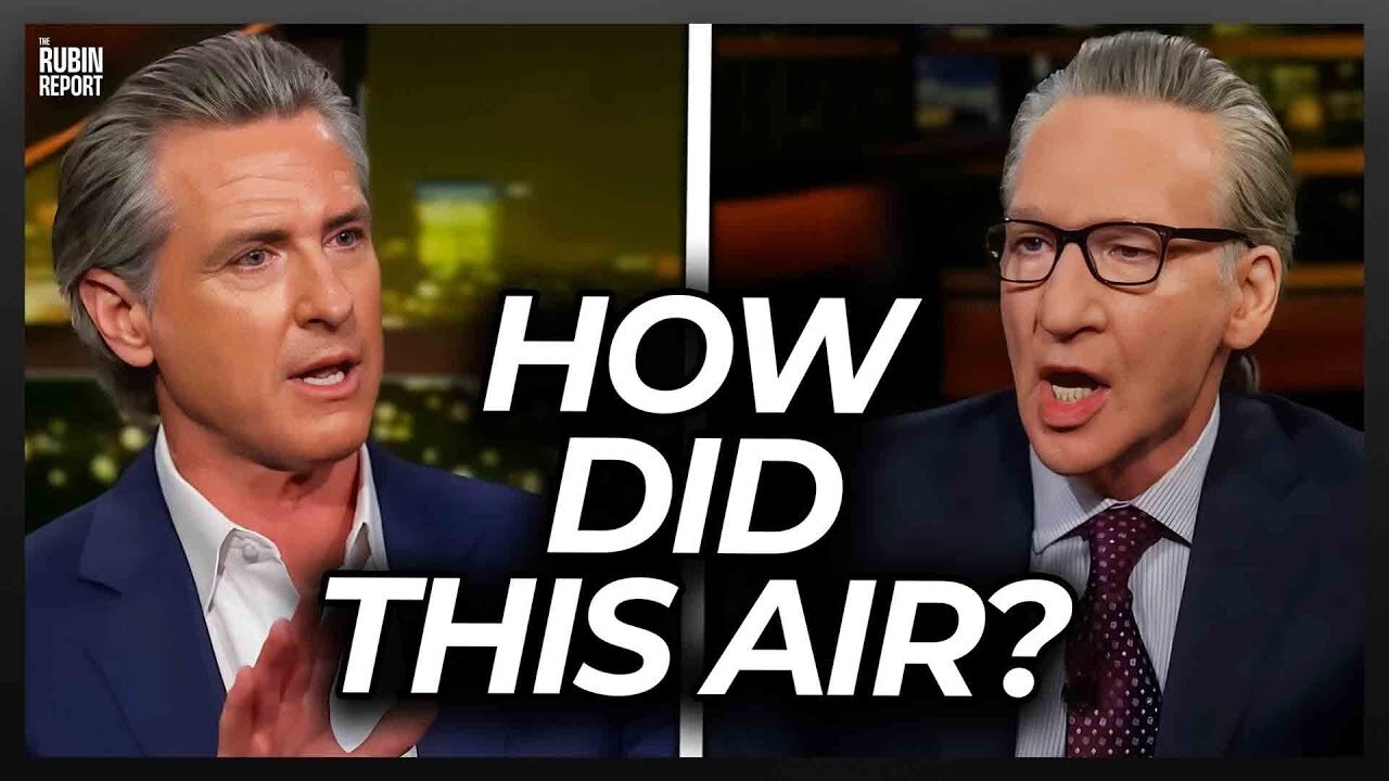 Bill Maher Makes Gavin Newsom Look Dumb with Simple Questions