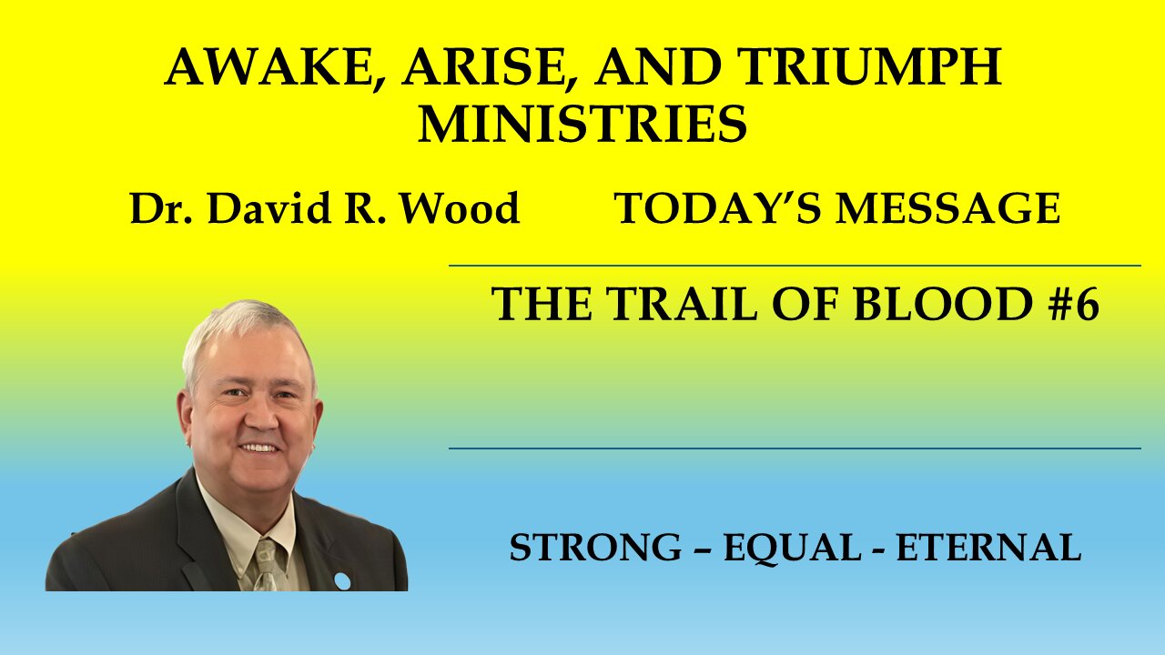 THE TRAIL OF BLOOD #6 - STRONG - EQUAL - ETERNAL