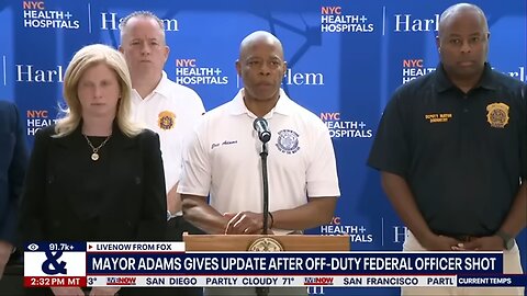 Off-duty Border Patrol agent shot in New York, Mayor Adams gives update