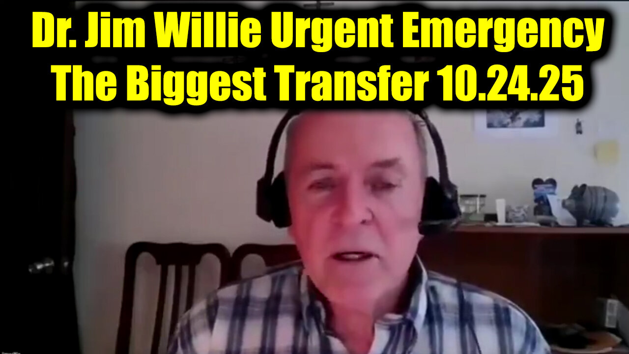 Dr. Jim Willie Urgent Emergency 10.24.25 - The Biggest Wealth Transfer