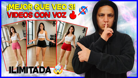 💻 De TEXTO a VIDEO con VOZ GRATIS usando IA MÁS POTENTE que VEO 3 🤖