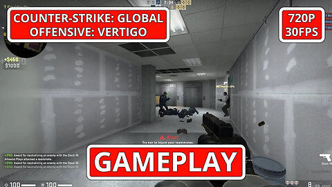 Counter-Strike: Global Offensive: Gameplay: Vertigo - (PC HD) [720p30FPS]