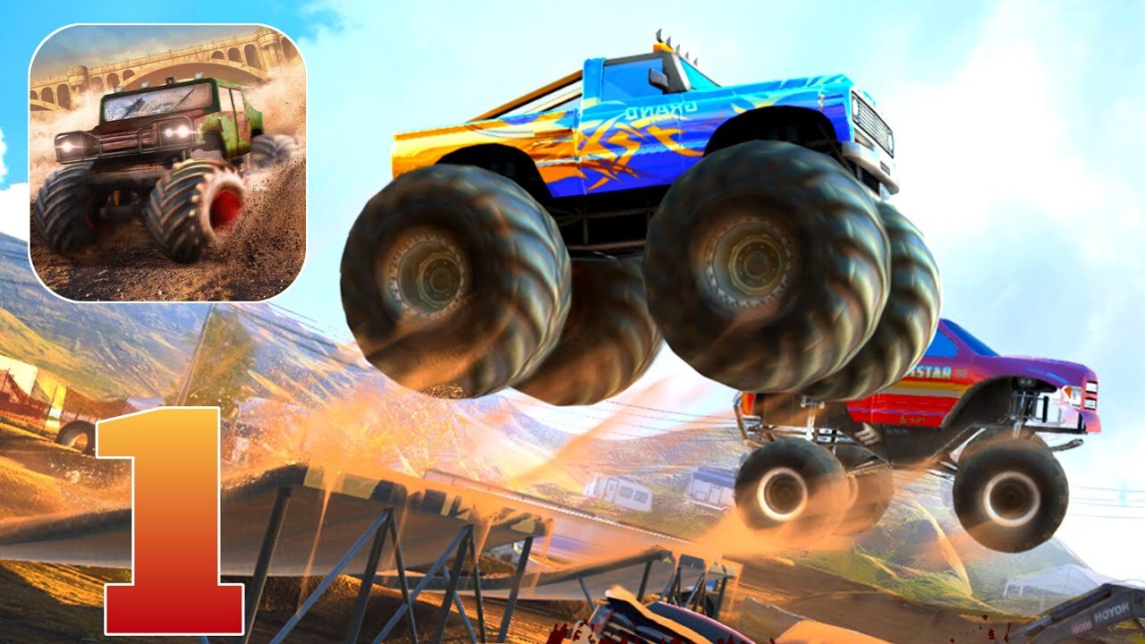 Racing Xtreme 2 : Monster Truck - Gameplay Walkthrough | Part 1 (Android, iOS)