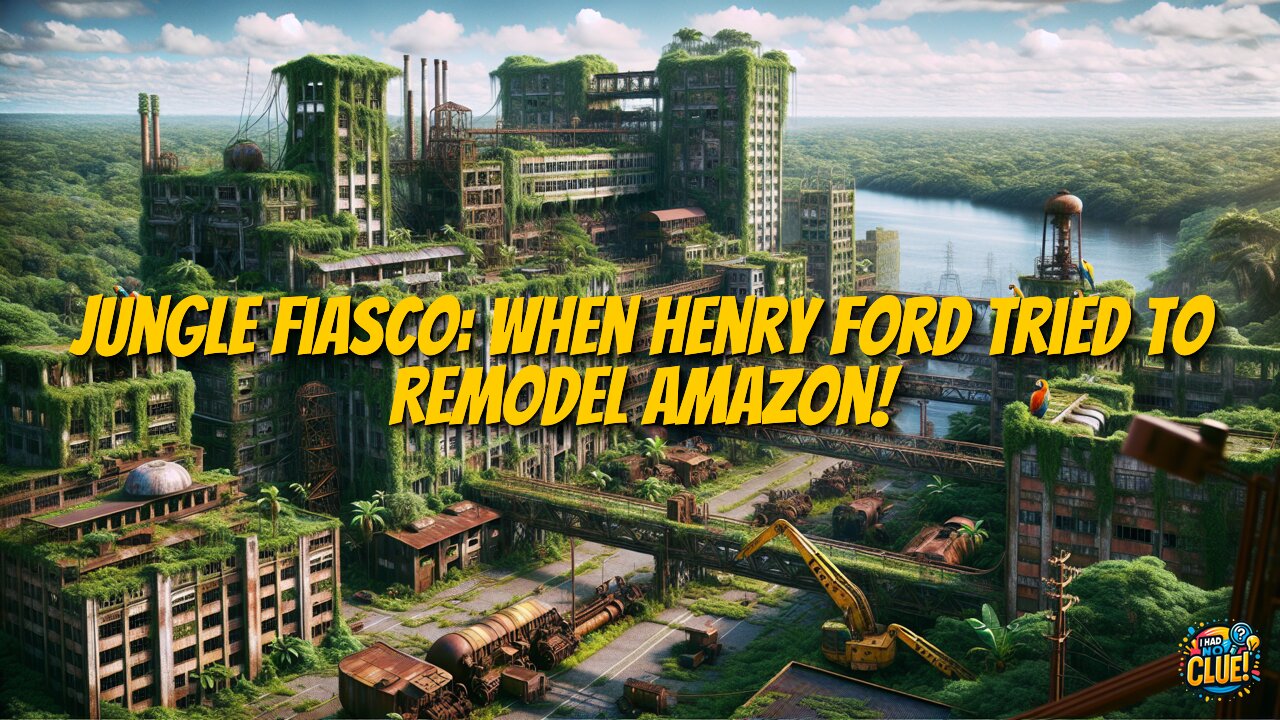 Jungle Fiasco: When Henry Ford Tried to Remodel Amazon!