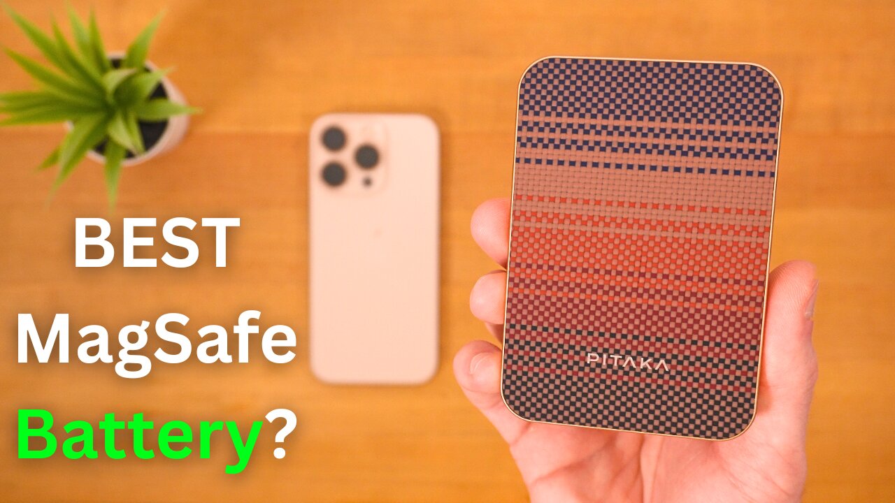 Pitaka Aramid Fiber Magnetic Battery Pack REVIEW! [Qi2]