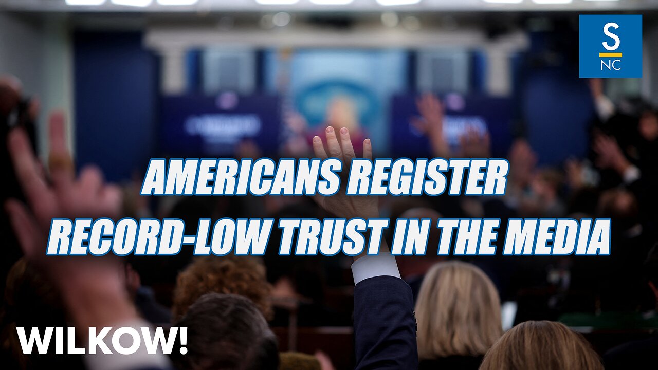 Americans Register Record-Low Trust in the Media