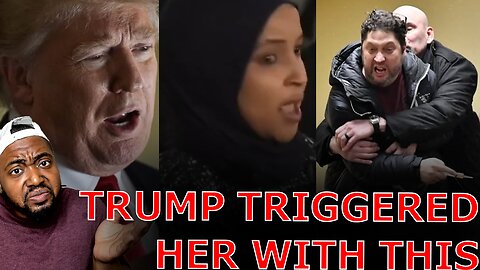 Ilhan Omar MELTS DOWN After Trump Declares Town Hall Spray 'Attack' Against Her STAGED!