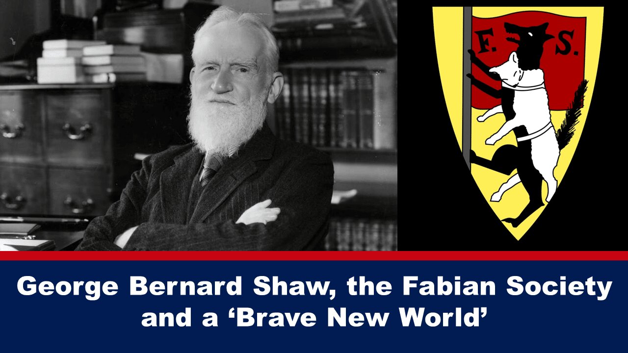 George Bernard Shaw a Founding Member of the Fabian Society