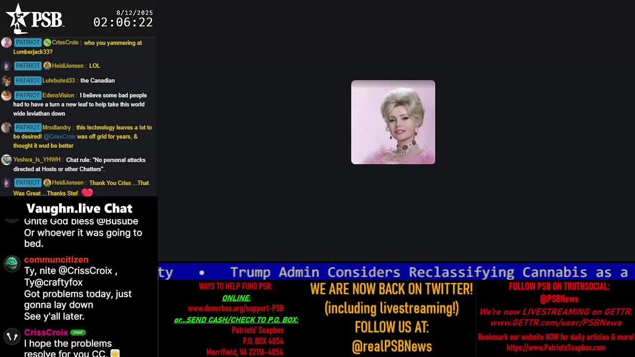 2025-08-12 02:02 EDT - Show Time Open: