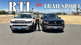 2026 Honda Passport RTL vs Trailsport