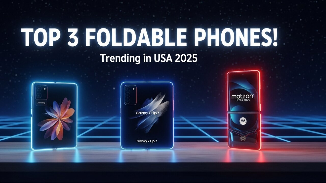 Top 3 foldable Phones Treding in USA