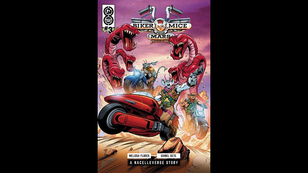 Biker Mice from Mars #3 Oni Press #QuickFlip Comic Book Review